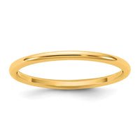 10KY 1.5mm Half Round Band Size 9.5