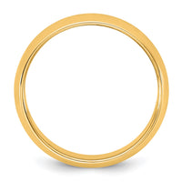 10KY 6.5mm Half Round Band Size 7.5