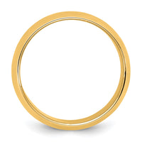 14KY 9mm Half Round Band Size 9.5