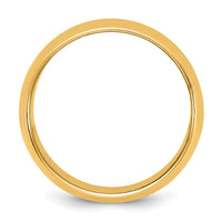 10KY 11mm Half Round Band Size 8.5