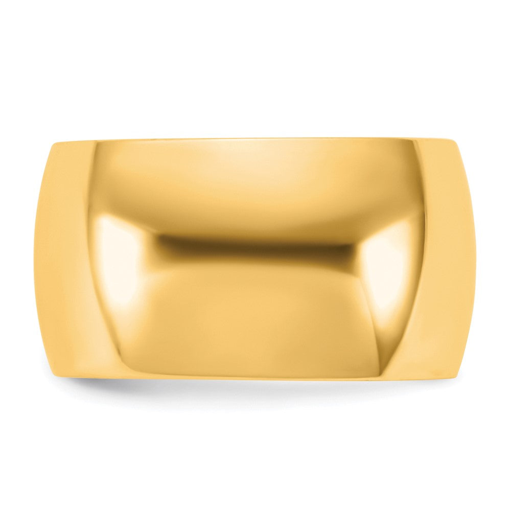 14KY 11mm Half Round Band Size 12.5