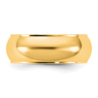 10KY 7mm Half Round with Edge Band Size 4