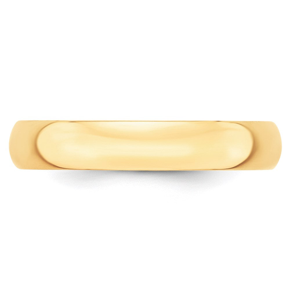 14KY 4mm LTW Half Round Band Size 5.5