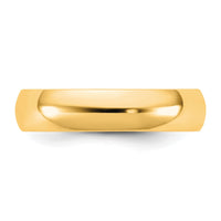 10KY 4.5mm LTW Half Round Band Size 4.5