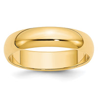 10KY 4.5mm LTW Half Round Band Size 9