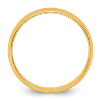 14KY 5.5mm LTW Half Round Band Size 5