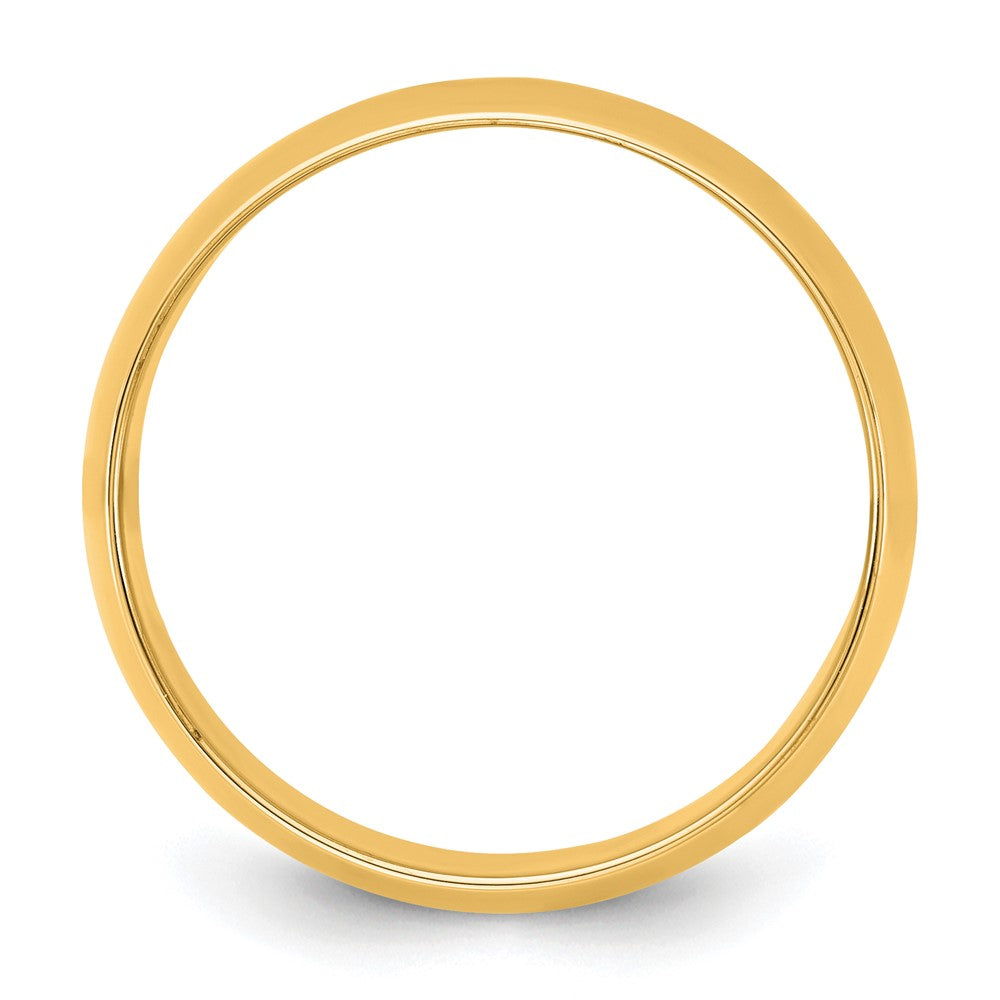 10KY 8.5mm LTW Half Round Band Size 11.5