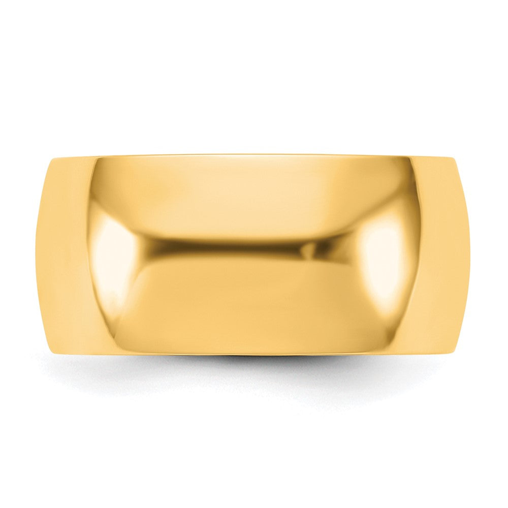 14KY 9mm LTW Half Round Band Size 6.5