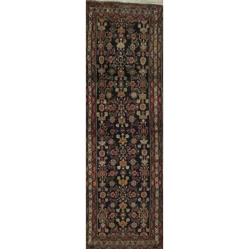 Hand-Knotted Persian Wool Rug _ Luxurious Vintage Design, 11'8" x 9'3", Artisan Crafted