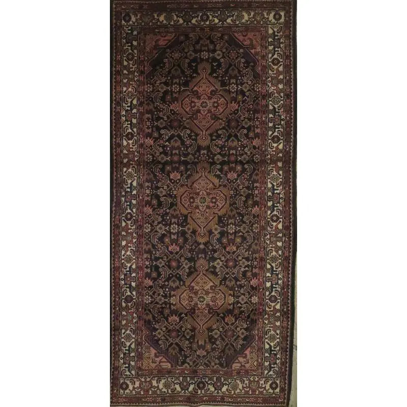 Hand-Knotted Persian Wool Rug _ Luxurious Vintage Design, 13'5" x 9'6", Artisan Crafted