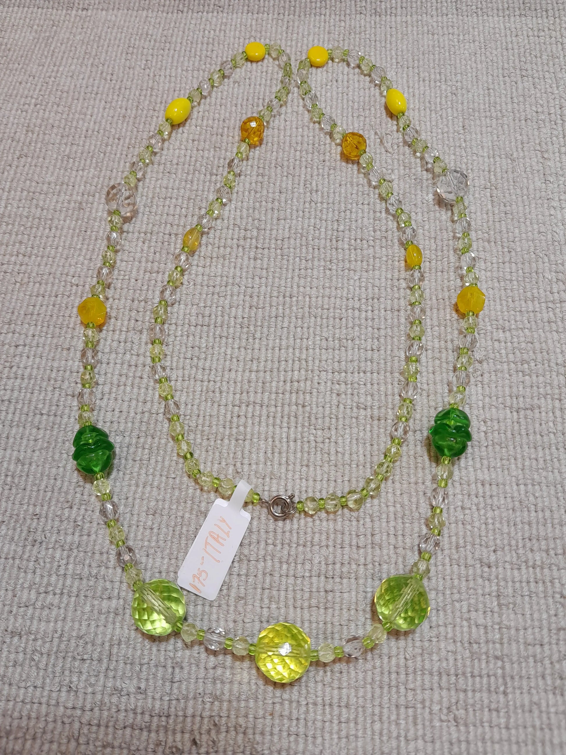 Handmade Italian Necklace #175 ABC Jewelries