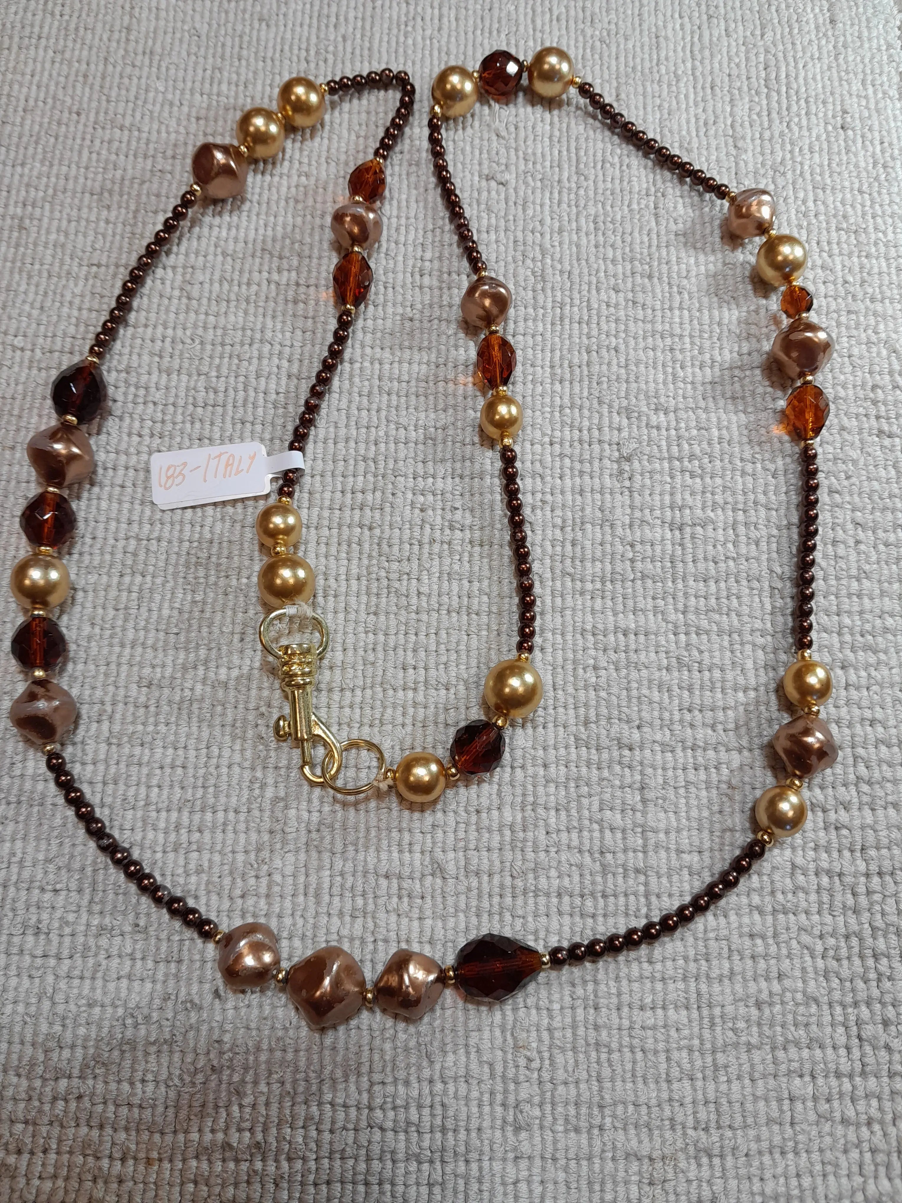 Handmade Italian Necklace #183 ABC Jewelries
