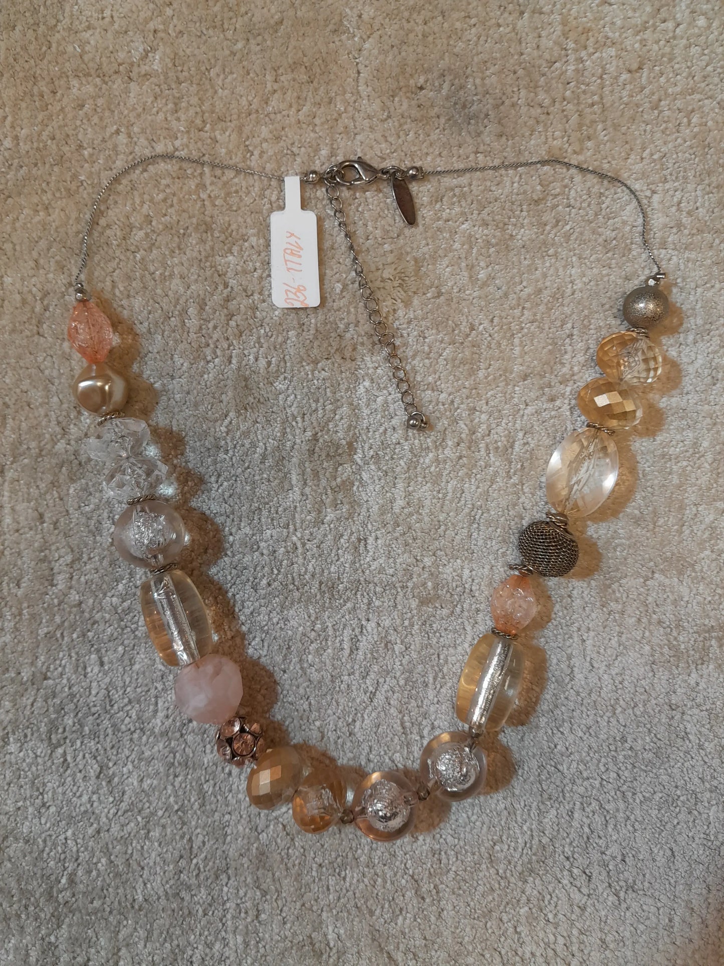 Handmade Italian Necklace #236 ABC Jewelries