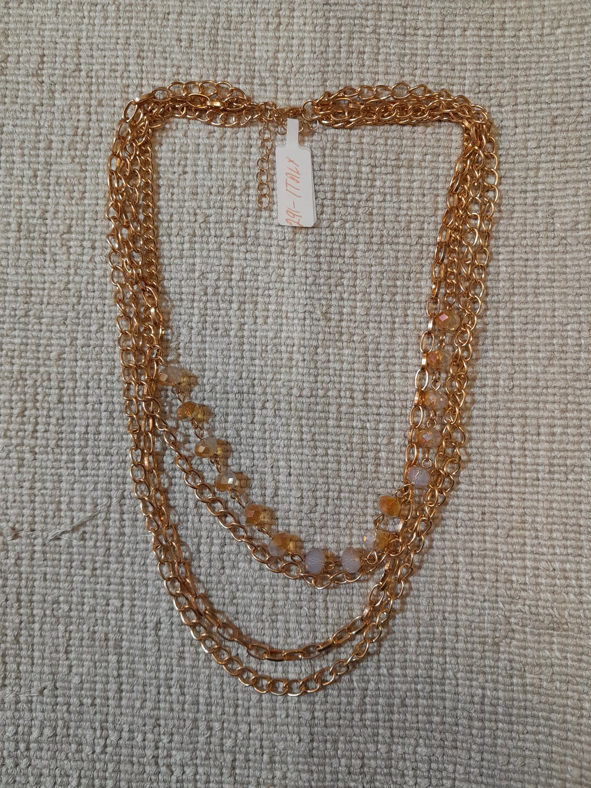 Handmade Italian Necklace #291 ABC Jewelries