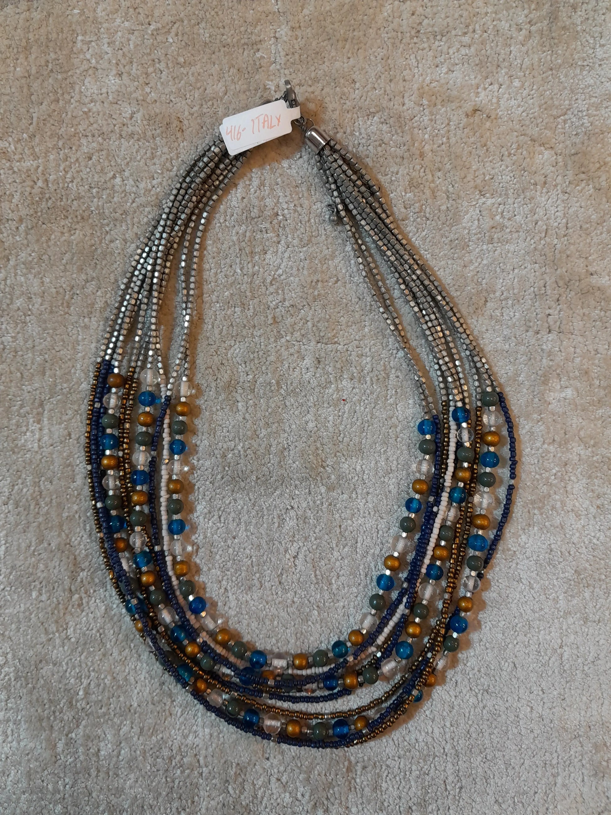 Handmade Italian Necklace #416 ABC Jewelries