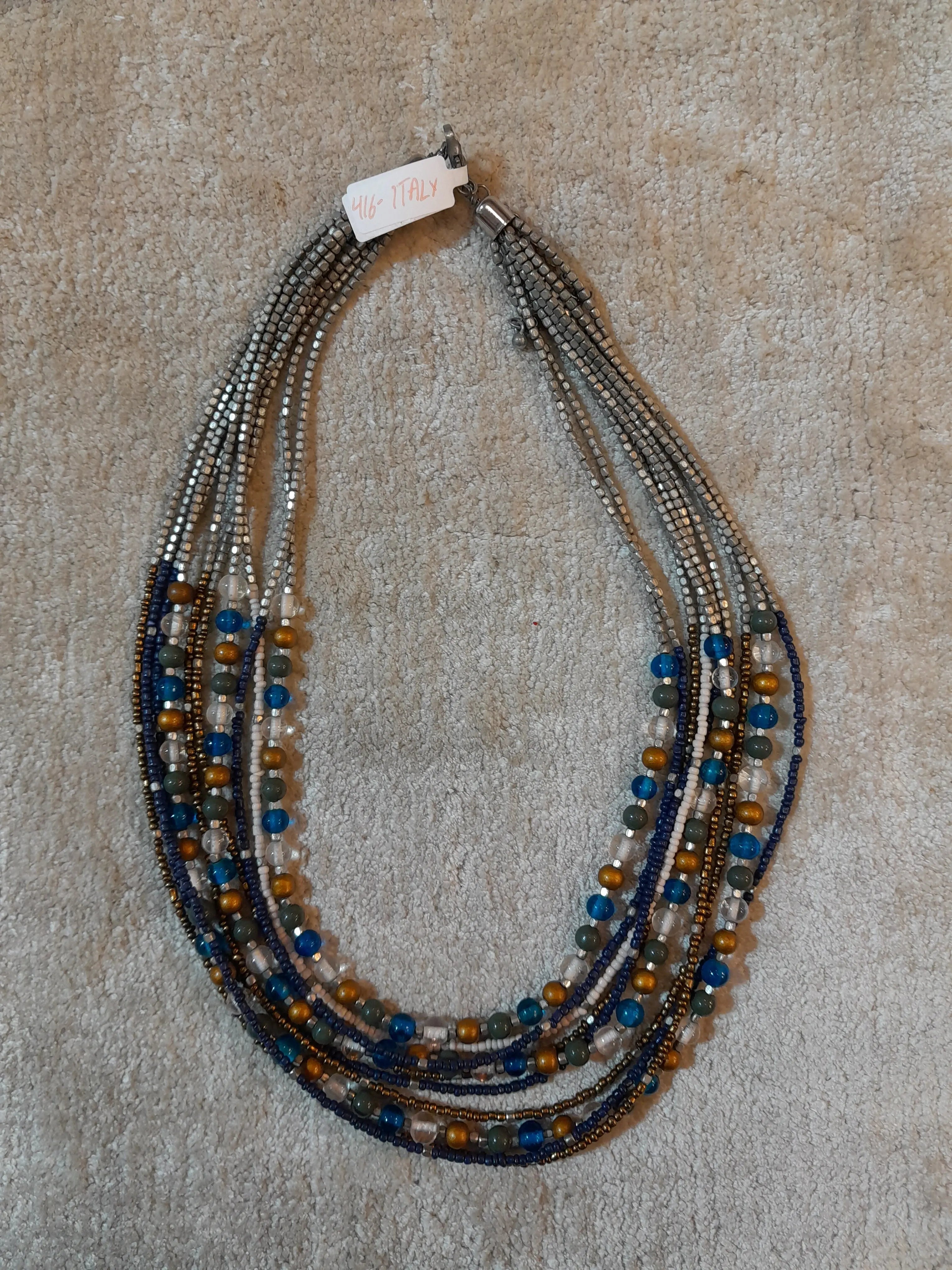 Handmade Italian Necklace #416 ABC Jewelries