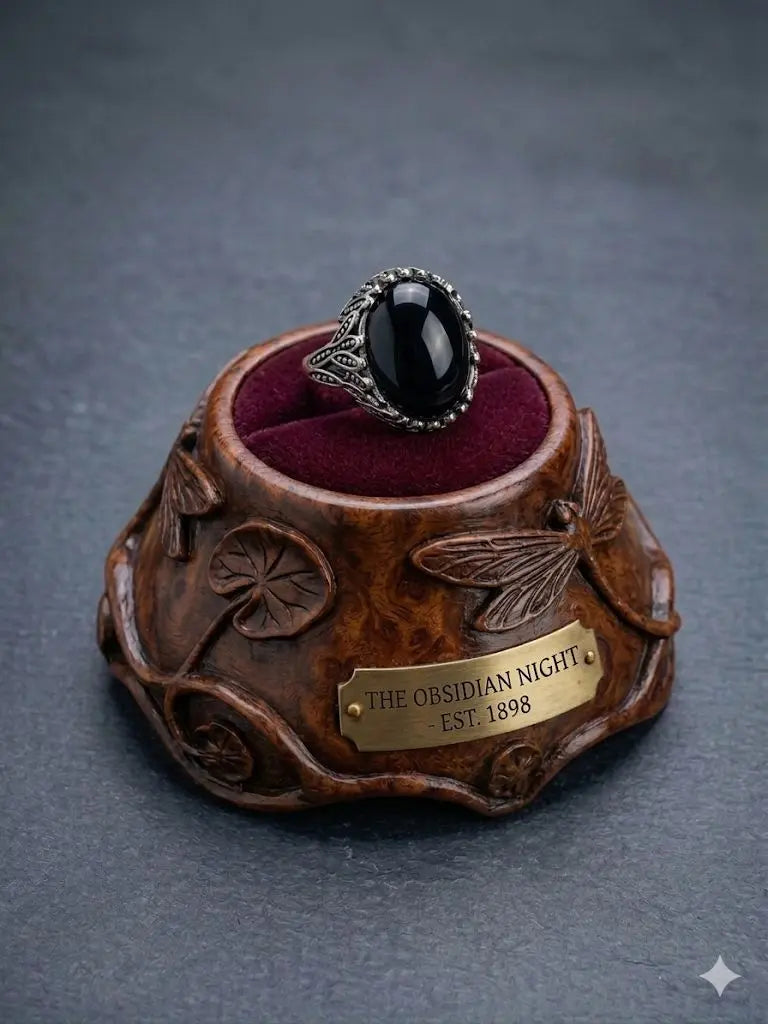 Handmade Natural Stone Gemstone Rings With Copper & Silver, Stone Size 12*16mm, Vin-New-Rin52