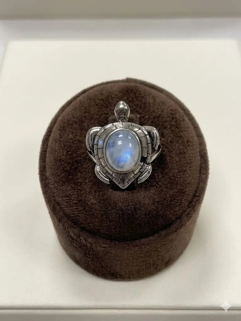 Handmade Natural Stone Gemstone Rings With Copper & Silver, Stone Size 8*10, Vin-New-Rino8