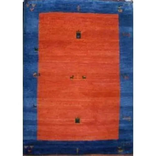 Indian Hand-Knotted Gabbeh Rug 6'6" X 4'9"