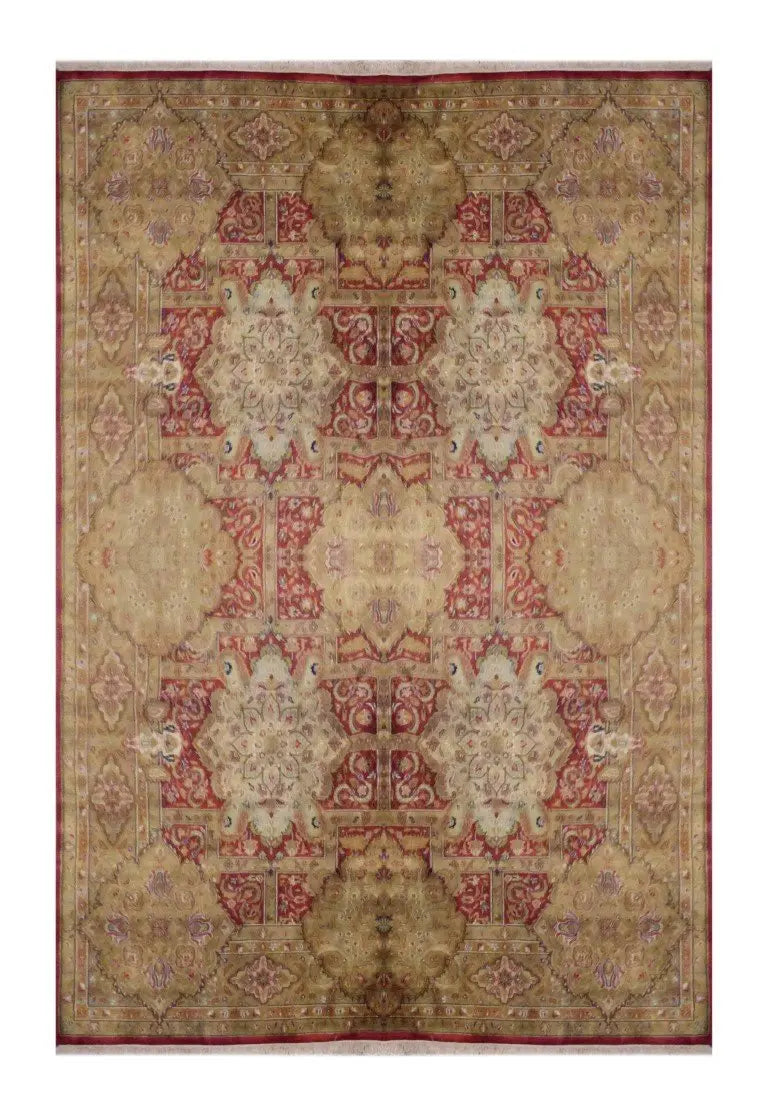 Indian Hand-Knotted Rug 10' X 8'