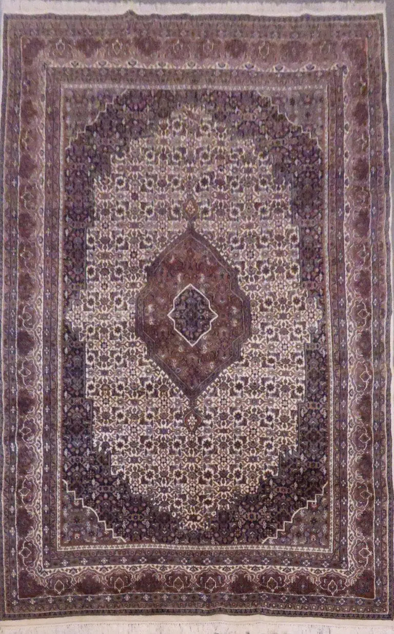 Indian Hand-Knotted Rug 11'0" X 6'7"