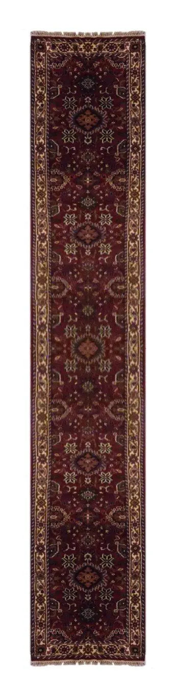 Indian Hand-Knotted Rug 15'9" X 2'6"