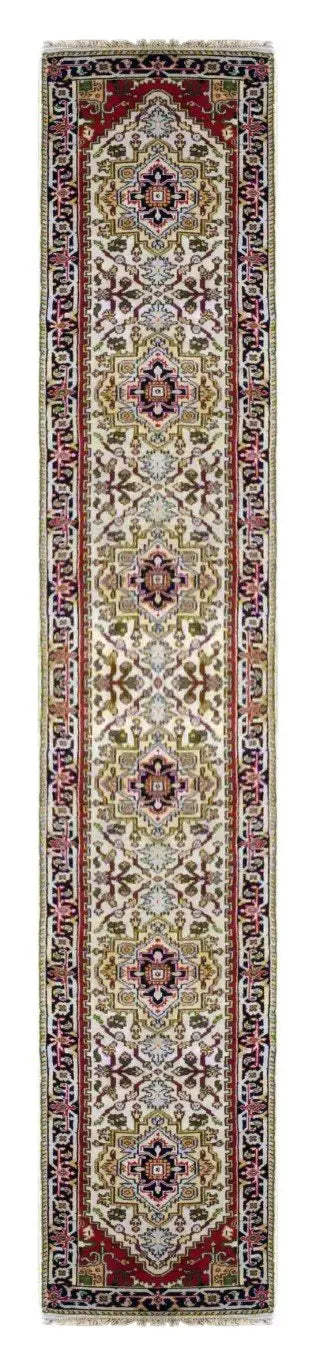 Indian Hand-Knotted Rug 17'9 X 2'7