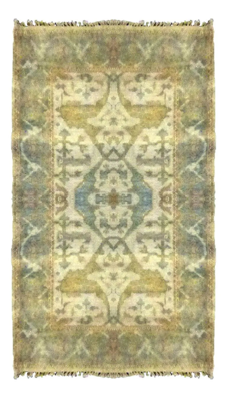 Indian Hand-Knotted Rug 5'1" X 3'1"
