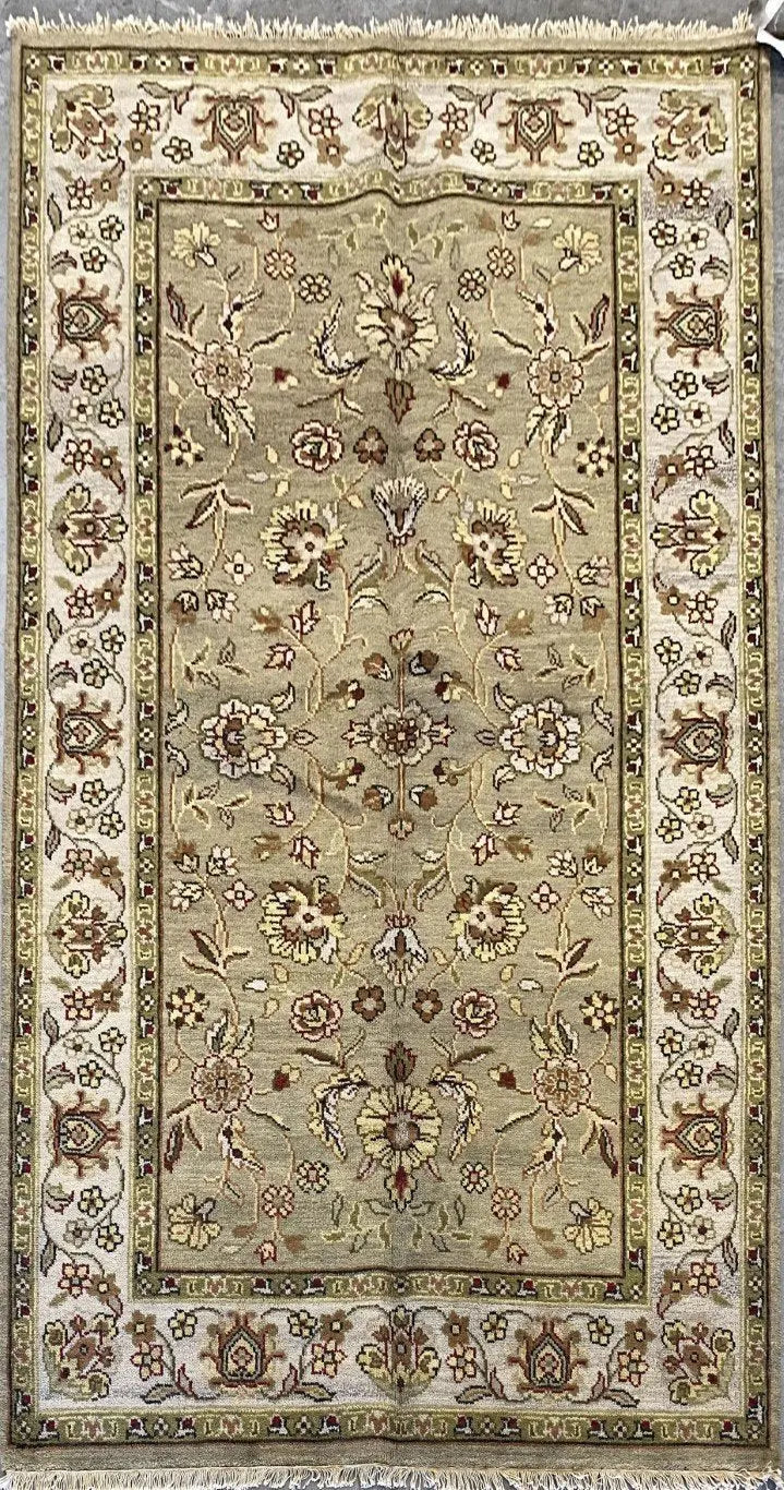 Indian Hand-Knotted Rug 5'6'' X 8'6"