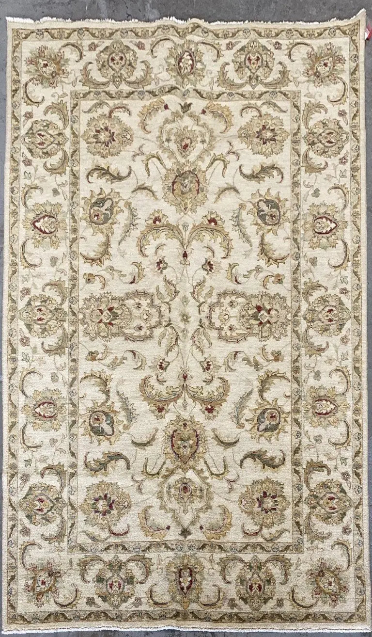 Indian Hand-Knotted Rug 9'3" X 6'0''