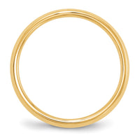 14KY 2.5mm Knife Edge Comfort Fit Band Size 10.5