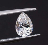 LAB-GROWN CVD DIAMOND PEAR SHAPE 3 CT D VVS1 CLARITY IGL CERTIFIED GEMSTONE 5AST ABC Jewelery