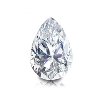 LAB-GROWN CVD DIAMOND PEAR SHAPE 3 CT D VVS1 CLARITY IGL CERTIFIED GEMSTONE 5AST ABC Jewelery