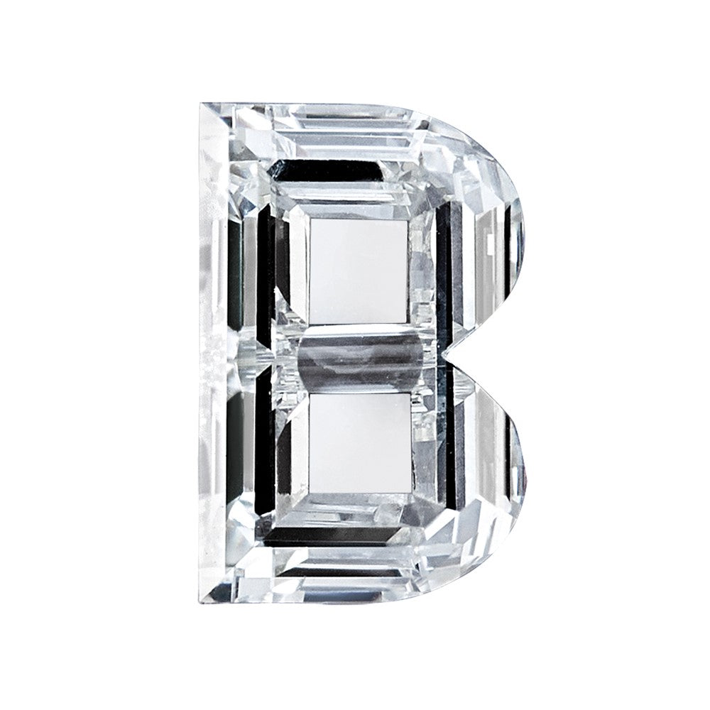 Lab Grown VS+, F+ 2.01ct 7mm Letter B Diamond
