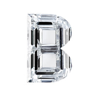 Lab Grown VS+, F+ 2.01ct 7mm Letter B Diamond
