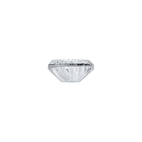 Lab Grown VS+, F+ 1.89ct 9mm Letter O Diamond