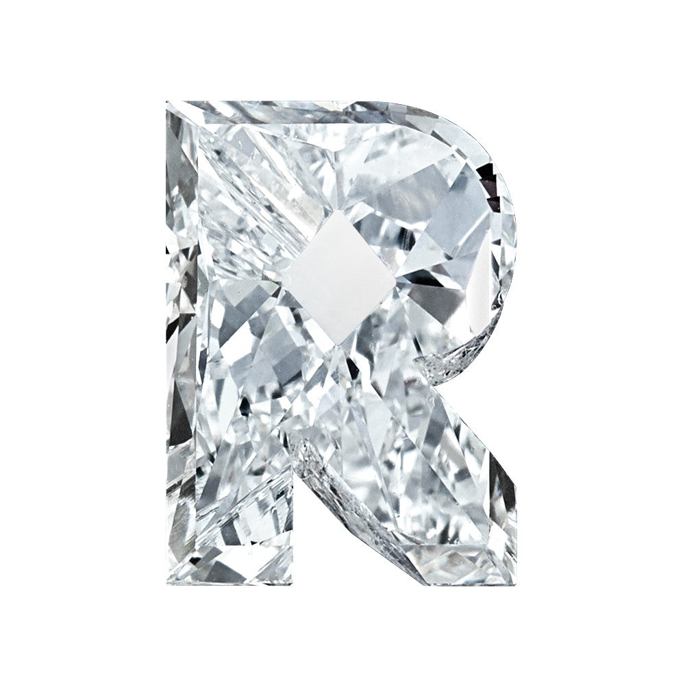 Lab Grown VS+, F+ 2.33ct 7mm Letter R Diamond