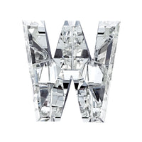 Lab Grown VS+, F+ 2.3ct 9mm Letter W Diamond