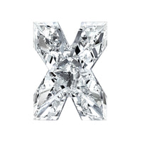 Lab Grown VS+, F+ 2.1ct 9mm Letter X Diamond