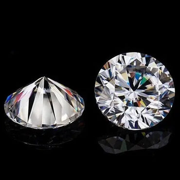 Lab-Grown 3.00 Ct CVD Diamond 9.50 mm Round D, IF Clarity, Certified Diamond ABC Jewelery