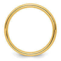 14KY 4mm Milgrain Comfort Fit Band Size 11.5
