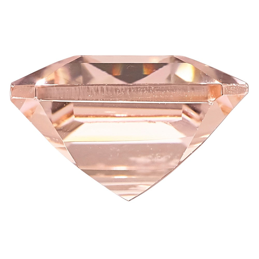 8x6mm Emerald Cut Morganite AA Quality