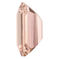 7x5mm Emerald Cut Morganite AA Quality