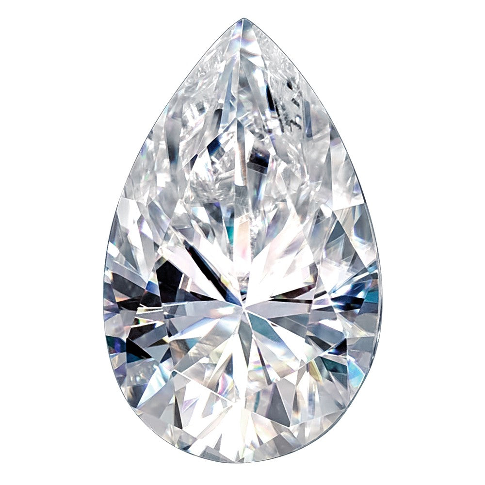 Lab Grown VS+, F+ 1/10ct Pear Diamond