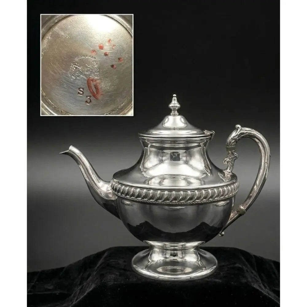 Marlboro Plate Silver-on-Copper Teapot (No. 433)