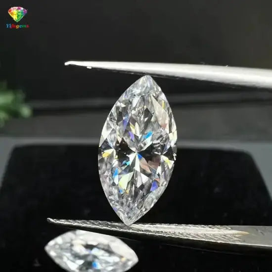 Marquise Shaped Dimond Moissanite With GRA Certificate ABC Jewelries