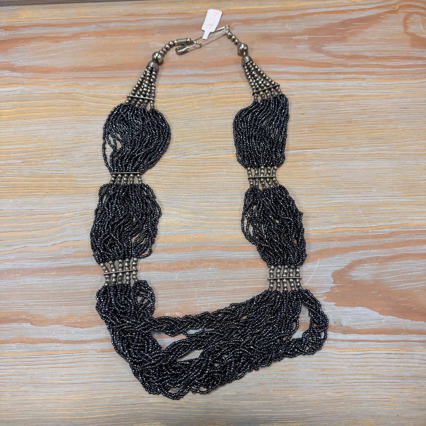 Multi-Strand Seed Bead Necklace 20" Length ABC Rugs Kilims
