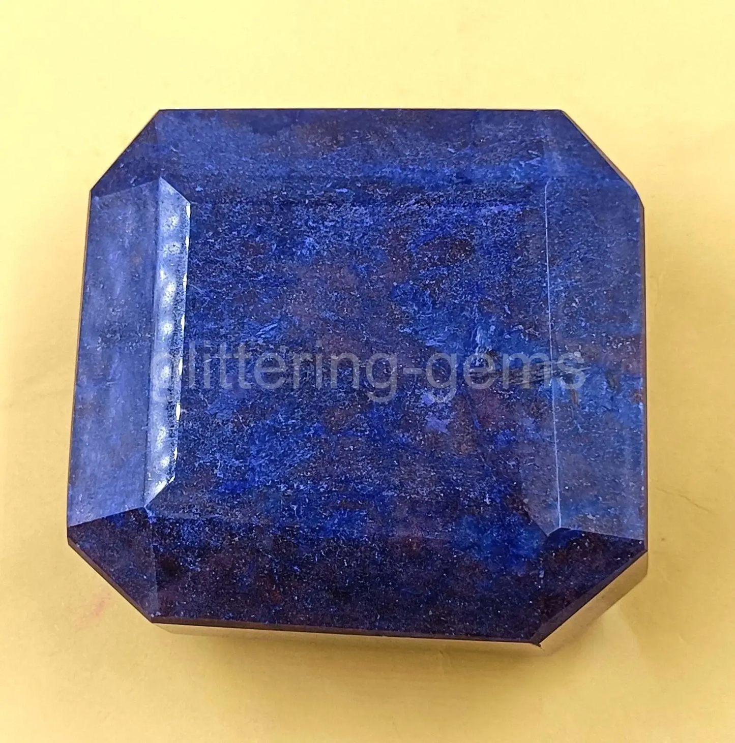 Natural BIG 3582.0 Ct African Blue Sapphire Emerald Cut IGL Loose Gemstone 5JSG ABC Jewelery