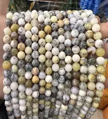 Natural Gemstone Loose Beads Necklace - Opal - NO.211 ABC Jewelries
