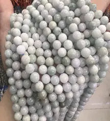Natural Gemstone Loose Beads Necklace - jadeite - NO.195 ABC Jewelries